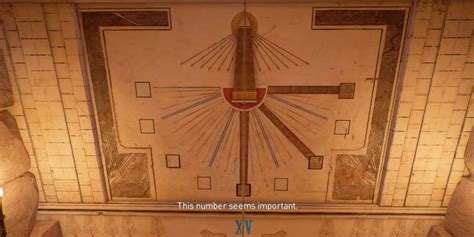 Cómo resolver el puzle del reloj de sol Assassins Creed Origins.